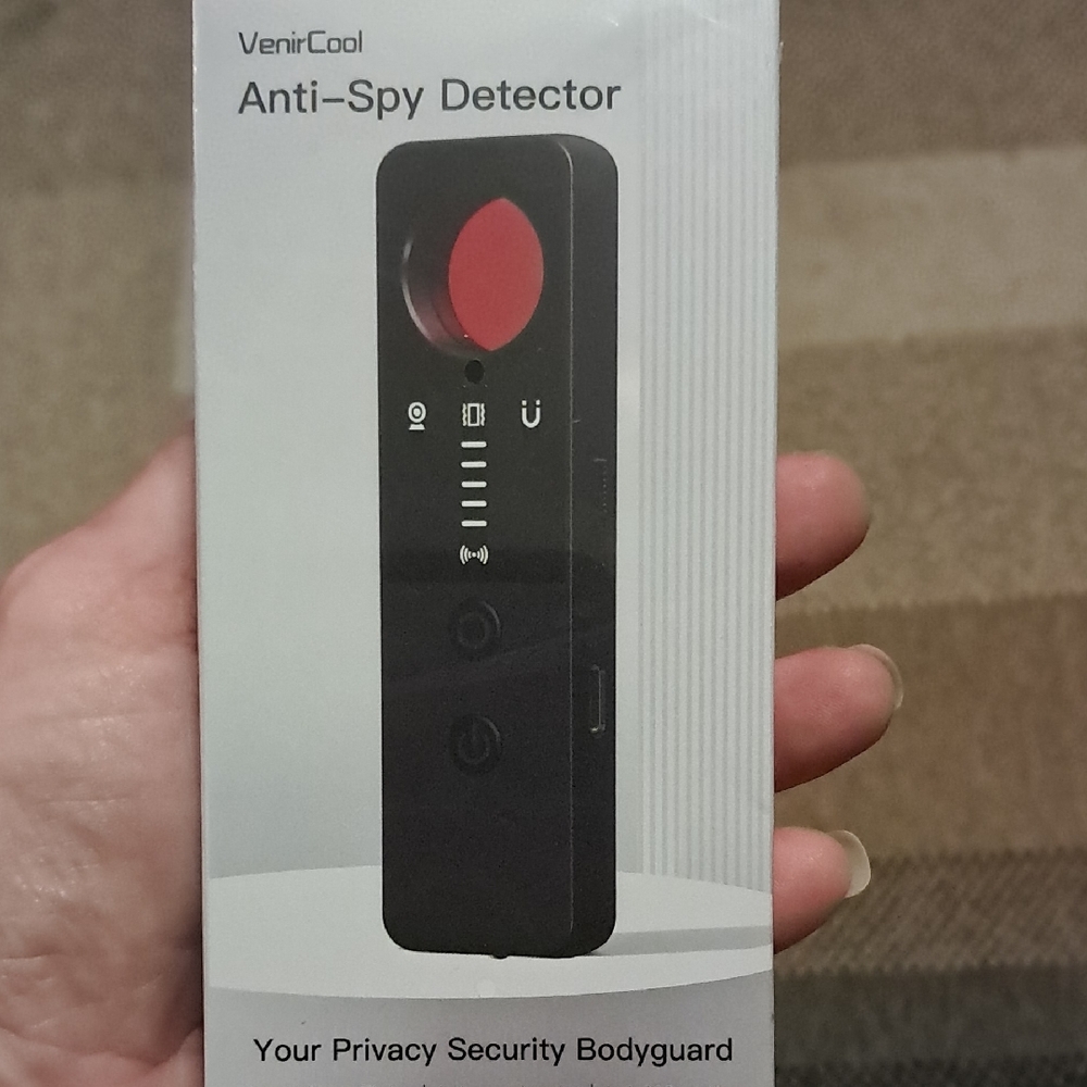 Black Anti-Spy Detector